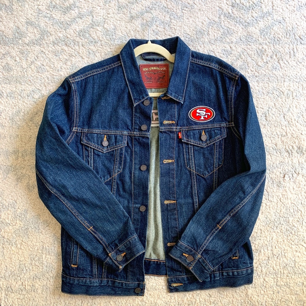 Levis 49ers Type III Trucker Jacket - Size L